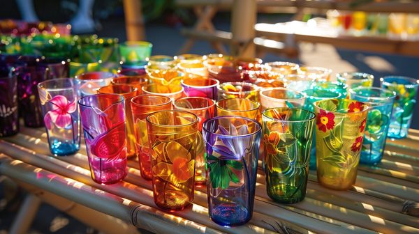 Optez pour des verres plastiques réutilisables personnalisés