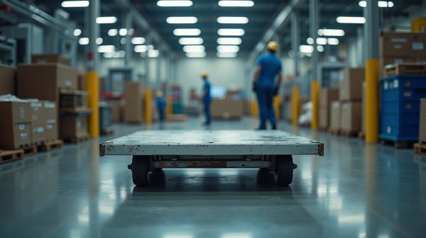 Optimisez votre manutention avec un chariot de transfert industriel