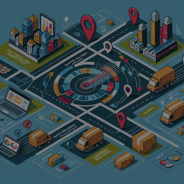 Comment les services de livraison rapide peuvent-ils utiliser le géomarketing pour accroître leur zone de chalandise ?